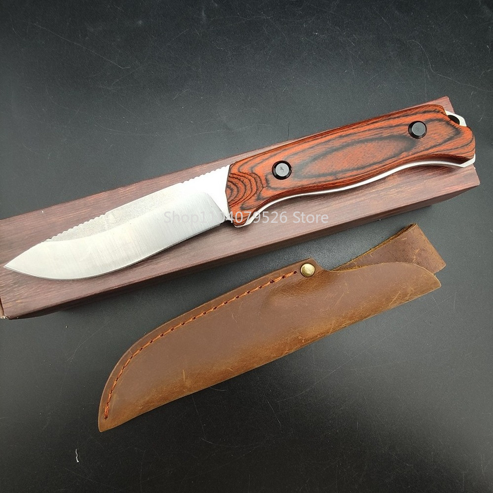 Bushcraft Knife Fixed - BM 15002 Saddle Mountain Skinner EDC