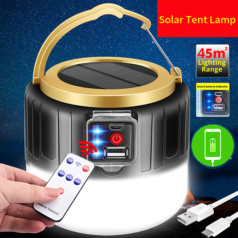 Solar Emergency Charger - 280 Watts Solar LED Camping Light