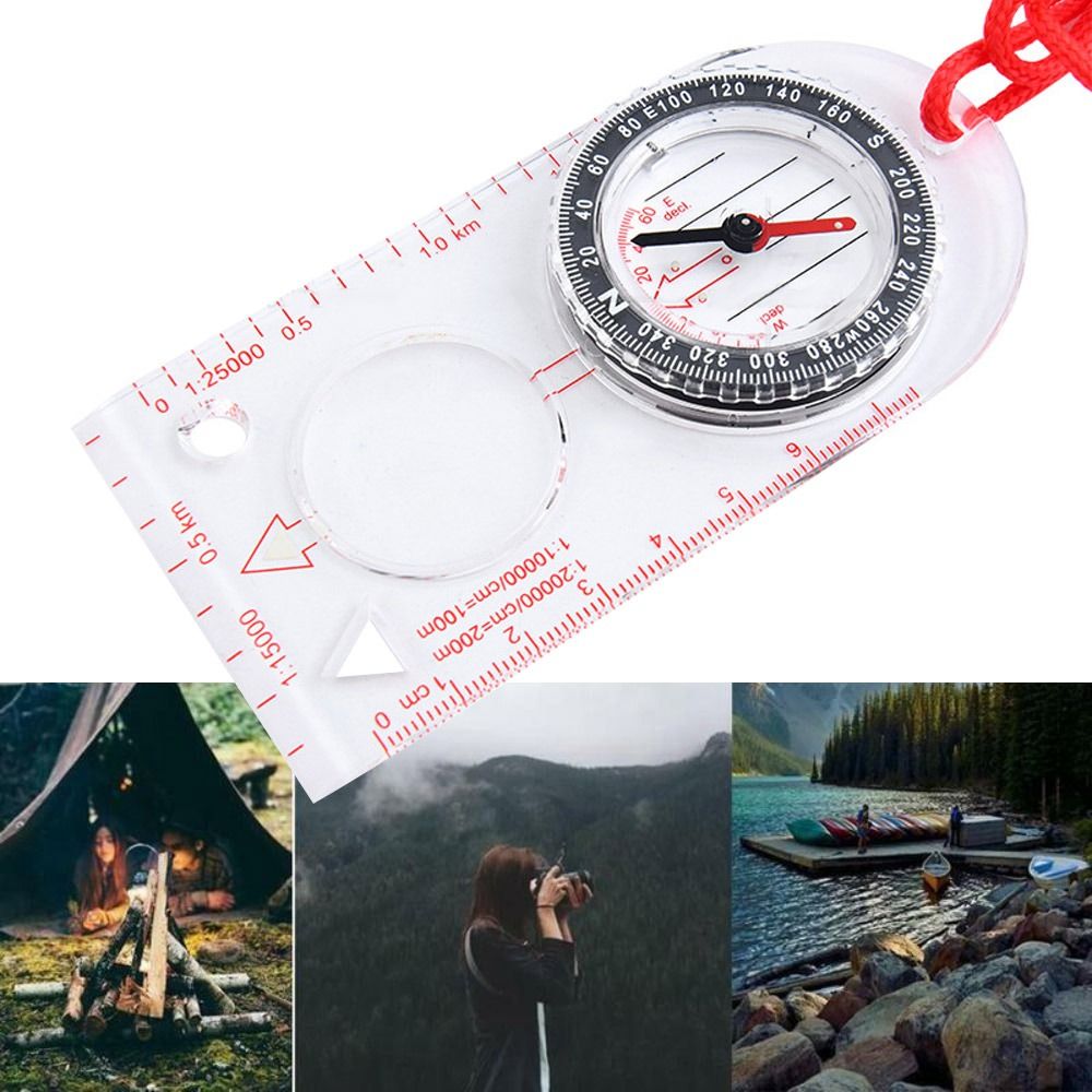 Orienteering Baseplate Compass - Compass Lensatic review and price