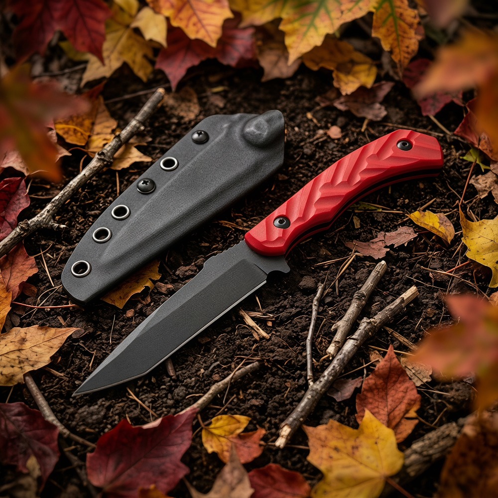 Fixed Blade Hunting Knife Nylo - Bushcraft Knife Fixed review and price