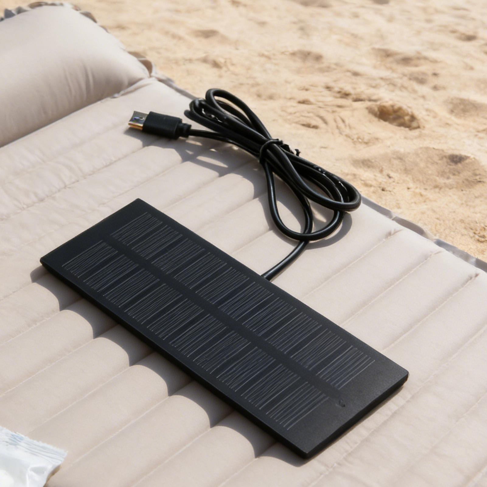 5V 3.7-5W Portable Solar Panel - Solar Emergency Charger review and price