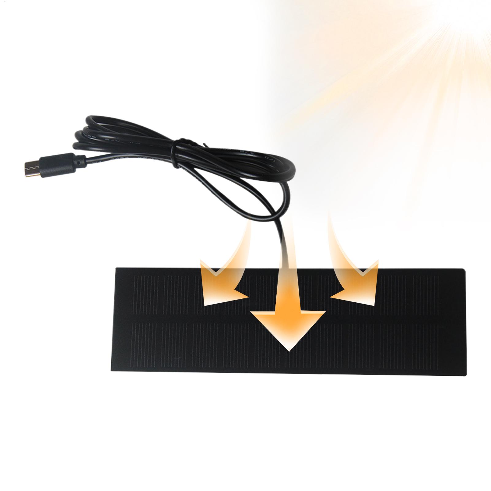 5V 3.7-5W Portable Solar Panel - Solar Emergency Charger review and price