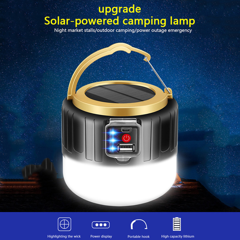 280 Watts Solar LED Camping Li - Solar Emergency Charger review and price