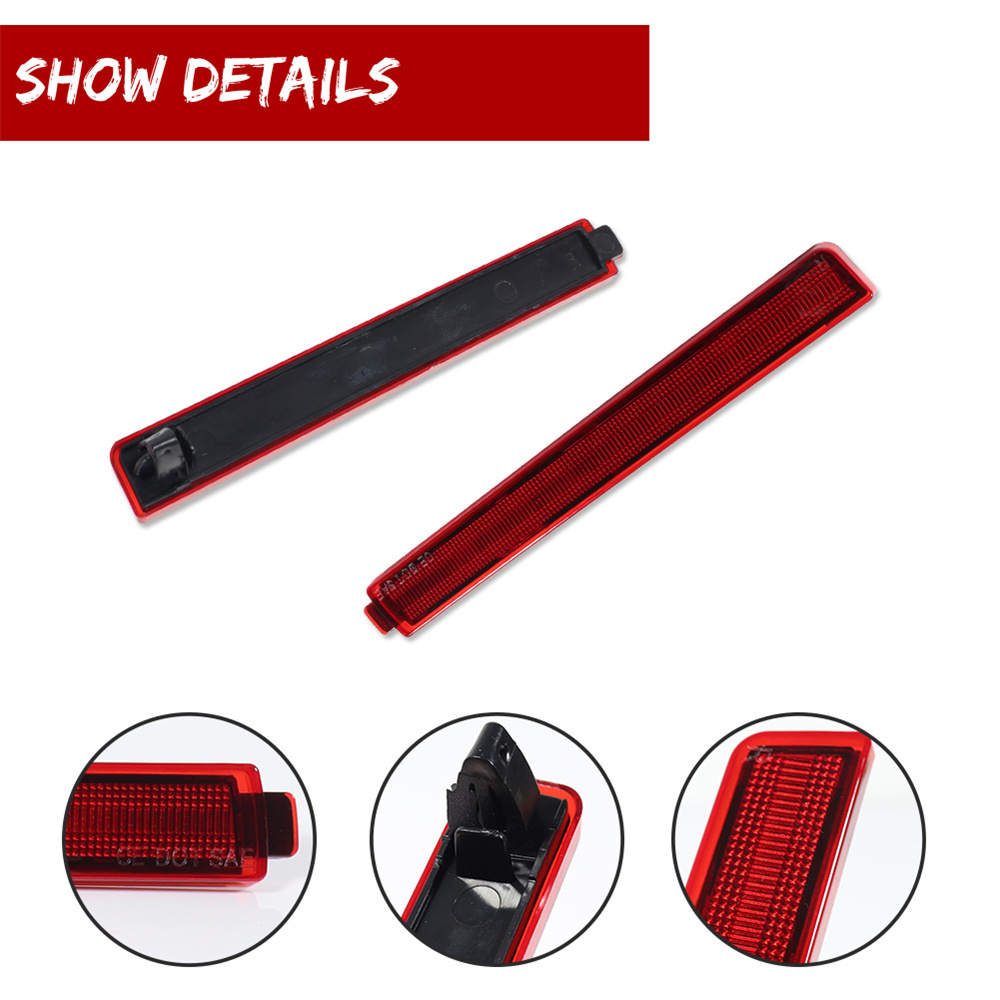 Smoked / Red Lens Rear Bumper  - Signal Flare Kit review and price