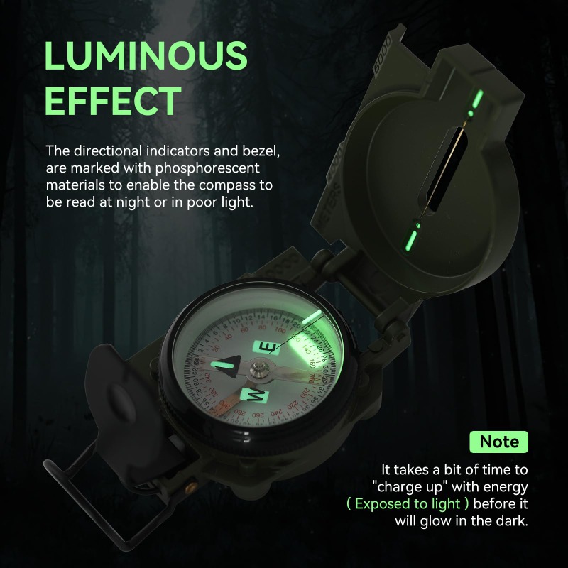 Compass Military Grade, Precis - Compass Lensatic review and price