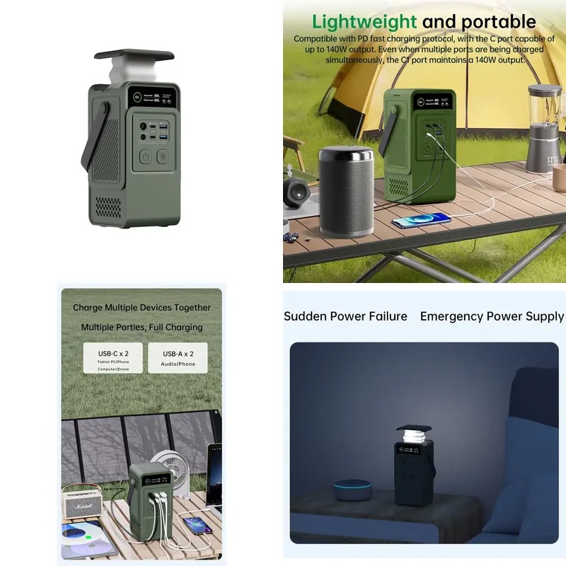60000mAh Portable Power Statio - Solar Emergency Charger review and price
