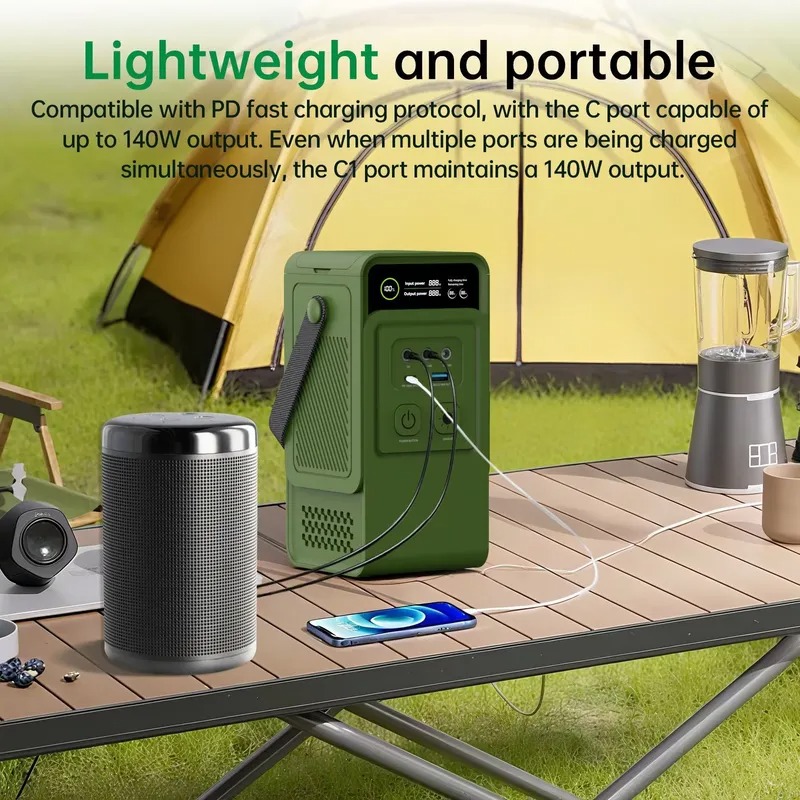 60000mAh Portable Power Statio - Solar Emergency Charger review and price