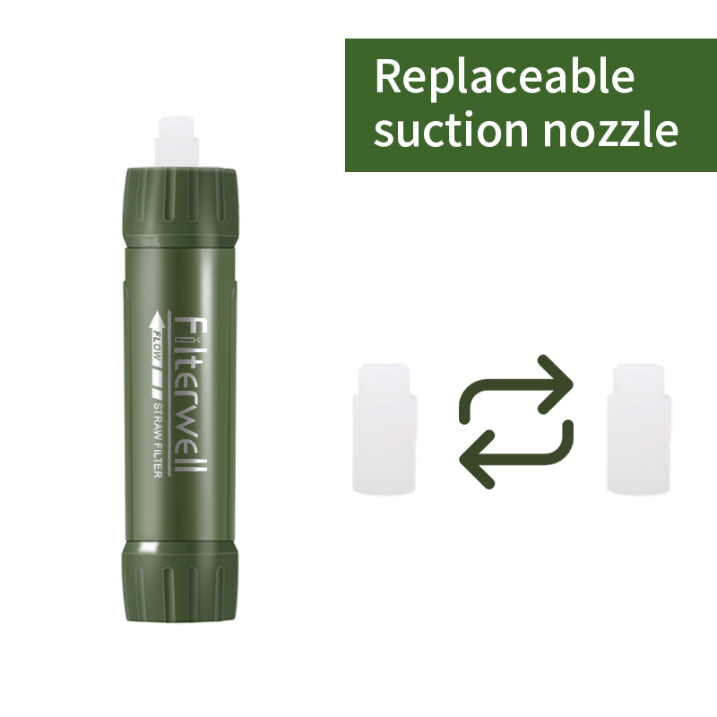 Filterwell Green Mini Travel W - Water Purification Straw review and price