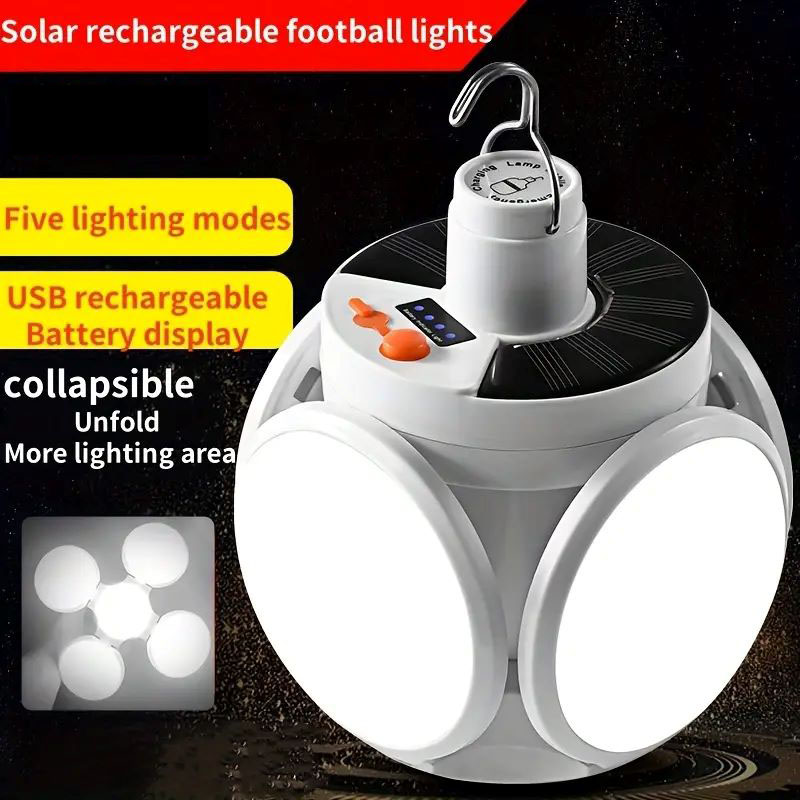 Solar Charging Light with Hook - Solar Emergency Charger review and price